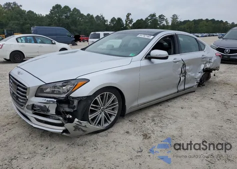 2018 Genesis G80 Base из США, поврежденный, VIN KMHGN4JE1JU239418
